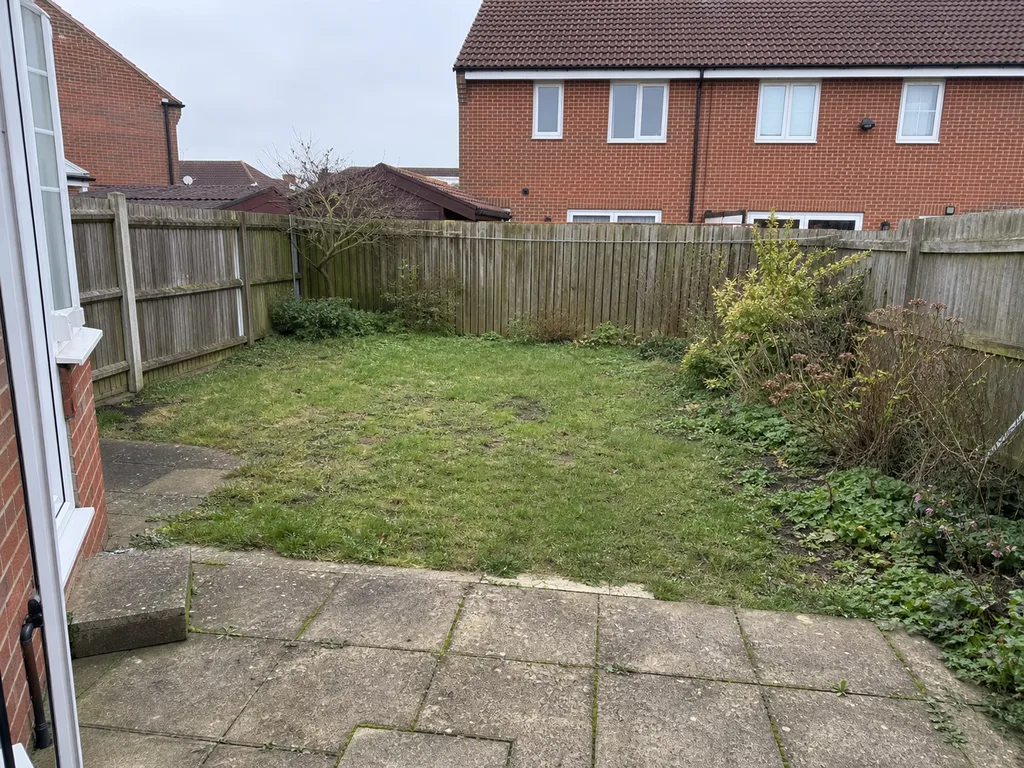 Existing garden in a fictional LB Services project concept